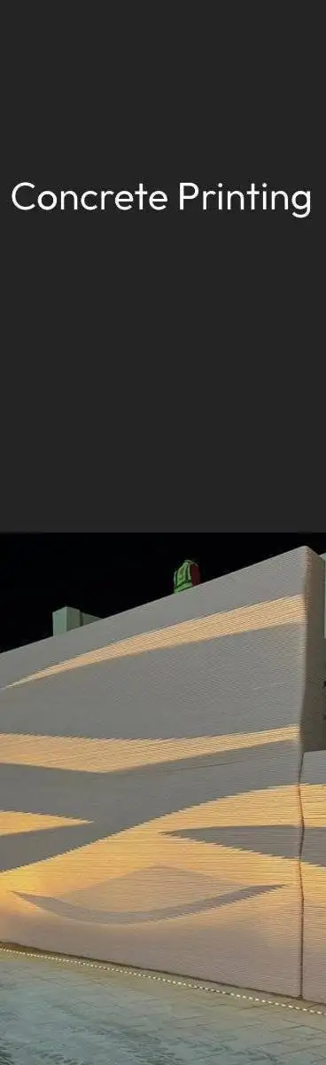 concrete 3d printing